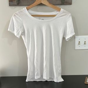 Joie White Short Sleeve Tee